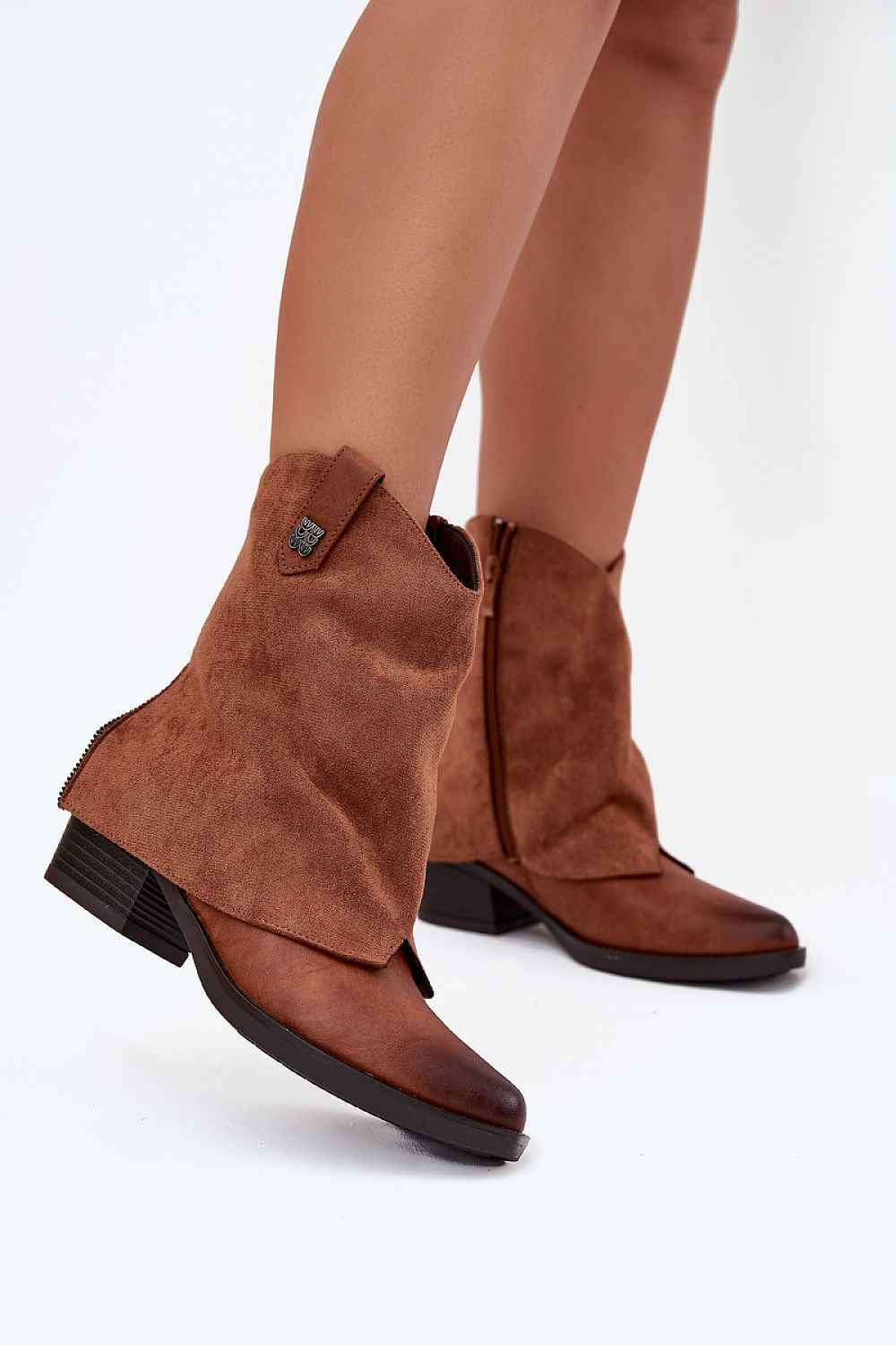 Heel boots model 217193